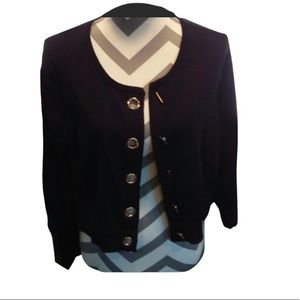 Black little cardigan